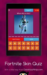 Fortnite Skin Quiz Screen Shot 16