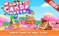 Sweet Candy Maker - Lollipop & Gummy Candy Game Screen Shot 3