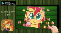 Pony Candy Puzzles : Little Speed Puzzle Screen Shot 0