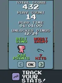 Dododino - Running Dinosaur Game Screen Shot 8