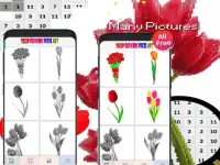Tulip Flowers Color By Number-Pixel Art New Screen Shot 2