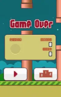 Zombie Bird: Flappy's Reincarnation Screen Shot 0