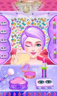 Doll Princess Makeover - Girls free makeup game Screen Shot 7