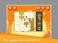 Cute Cartoon Jigsaw Puzzle Screen Shot 6