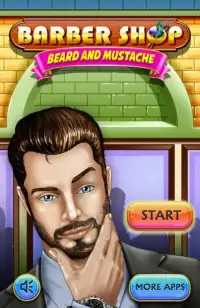 Barber shop Beard and Mustache -Fun Games for Kids Screen Shot 8