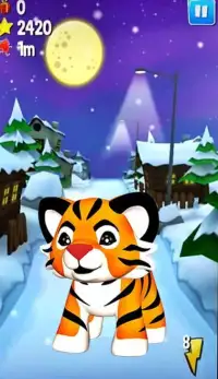 Tiger Rush- Subway Runner Endless Run Running Game Screen Shot 0