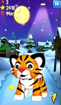 Tiger Rush- Subway Runner Endless Run Running Game Screen Shot 1