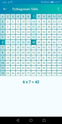 Math Game ! Multiplication table. Learn and Play! Screen Shot 1