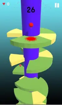 Helix Ball Jump Challenge Screen Shot 1