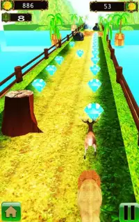 Deer Run-Pets Runner game 2019 Farm Simulator Screen Shot 3