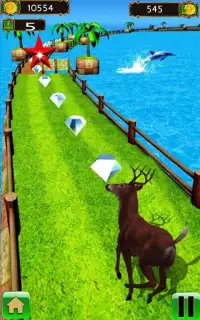 Deer Run-Pets Runner game 2019 Farm Simulator Screen Shot 1