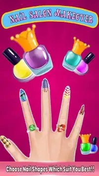 Nail Salon gacha : Manicure for girls Screen Shot 1