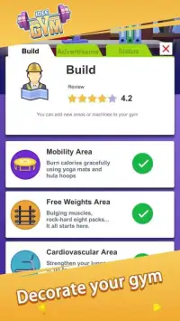 Gym Tycoon - Idle Workout Club, Fitness Simulator Screen Shot 2