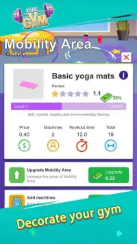 Gym Tycoon - Idle Workout Club, Fitness Simulator Screen Shot 6