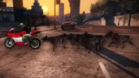 Zombie City: Bike Racing Screen Shot 2