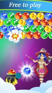 Bubble Shooter: Pop Witch Blast Screen Shot 3
