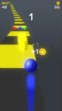 Rolly Road : Speedy Color Ball Run ! Screen Shot 7