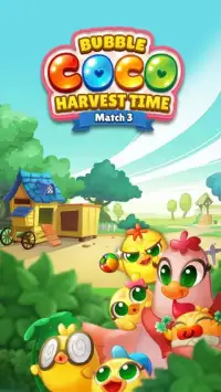Bubble CoCo Match 3 - Harvest Time Screen Shot 5