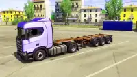 Truck Simulator Driving 3D 2020:Europe Truck Game Screen Shot 2