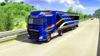 Truck Simulator Driving 3D 2020:Europe Truck Game Screen Shot 1