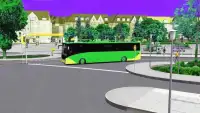 Airport Coach Bus Simulator Driving Game 3D Screen Shot 1