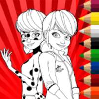 Best Coloring Game : Miraculous Ladybug & Cat Noir