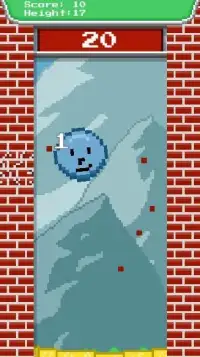 Blue Bouncy Rising - Skill Game Screen Shot 4