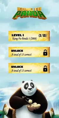 Kung Fu Panda Quiz Screen Shot 4