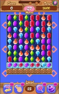 Diamond Crush : Match 3 Addictive Fun Puzzle Game Screen Shot 9