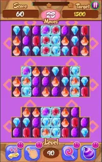 Diamond Crush : Match 3 Addictive Fun Puzzle Game Screen Shot 16