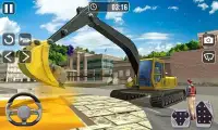 Crane Excavator Building Road Sim- Heavy Excavator Screen Shot 2