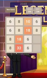 2048, free, original and smartful Game Screen Shot 2