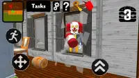 Neighbor Clown. Scary Escape 3D Screen Shot 7