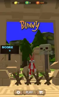 Looney Toons Bugs Red Rabbit Bunny Dash Adventure Screen Shot 3
