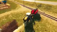 Golden Idle Farming Simulator:Village Tractor Game Screen Shot 2
