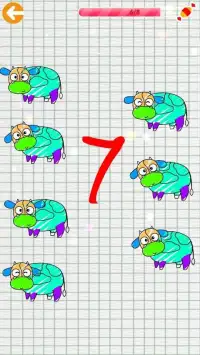 Drawing Animals and Learning Numbers 1,2,3 Screen Shot 0