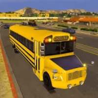 High School Bus Racing Simulator:Bus Driving Game