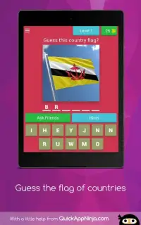 Guess the flag of countries Screen Shot 26