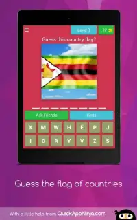 Guess the flag of countries Screen Shot 21