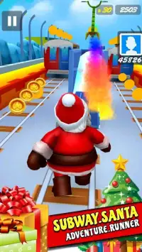 Subway Santa Adventure – Subway Runner Game 2019 Screen Shot 22