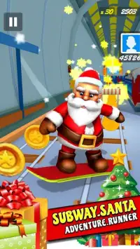Subway Santa Adventure – Subway Runner Game 2019 Screen Shot 27