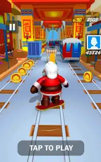 Subway Santa Adventure – Subway Runner Game 2019 Screen Shot 18