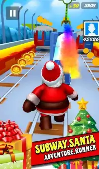 Subway Santa Adventure – Subway Runner Game 2019 Screen Shot 3