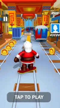 Subway Santa Adventure – Subway Runner Game 2019 Screen Shot 28