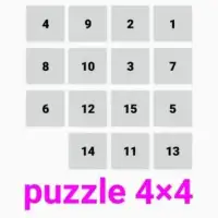 Puzzle 4×4 Screen Shot 0