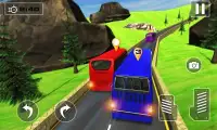 Offroad Bus Uphill Racing A New Fun Bus Driver Sim Screen Shot 13