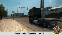 Euro Truck Night Simulator:2020 Night Drive Screen Shot 6