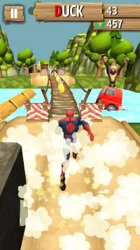 SuperHero Escape Run : Run Of Spider Boy Screen Shot 3
