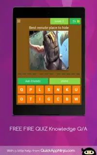 Free Fire Quiz Knowledge, Questions and Answers Screen Shot 4
