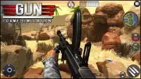 Gun Game Simulation : Gun Shooting Simulator Screen Shot 1